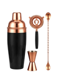 Plum and Black Cocktail Set