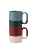 Rainbow Mix Dual Tone Mug Set