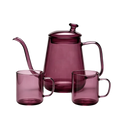 Daily Coffee Set – Purple Glass