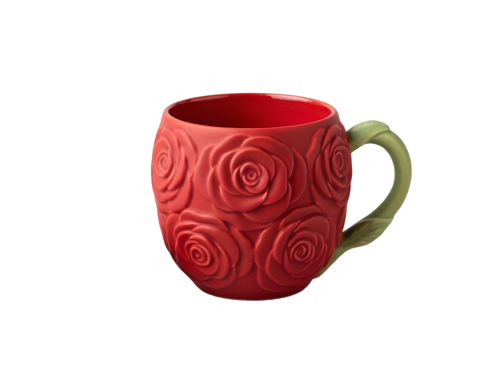 Red Rose Mug