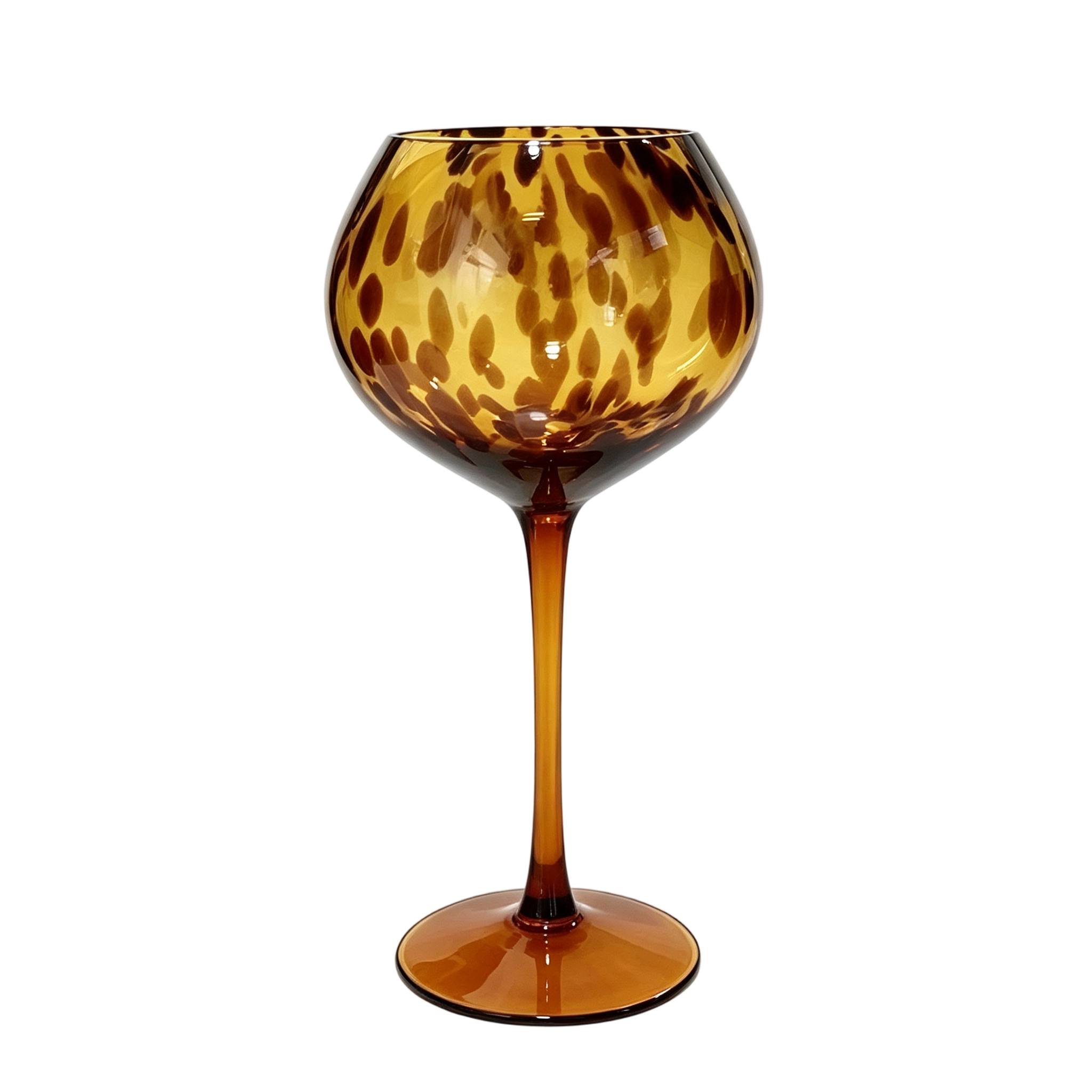 Tortoiseshell Wine Goblet