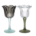 Tulip Green Novelty Wine Glass Set
